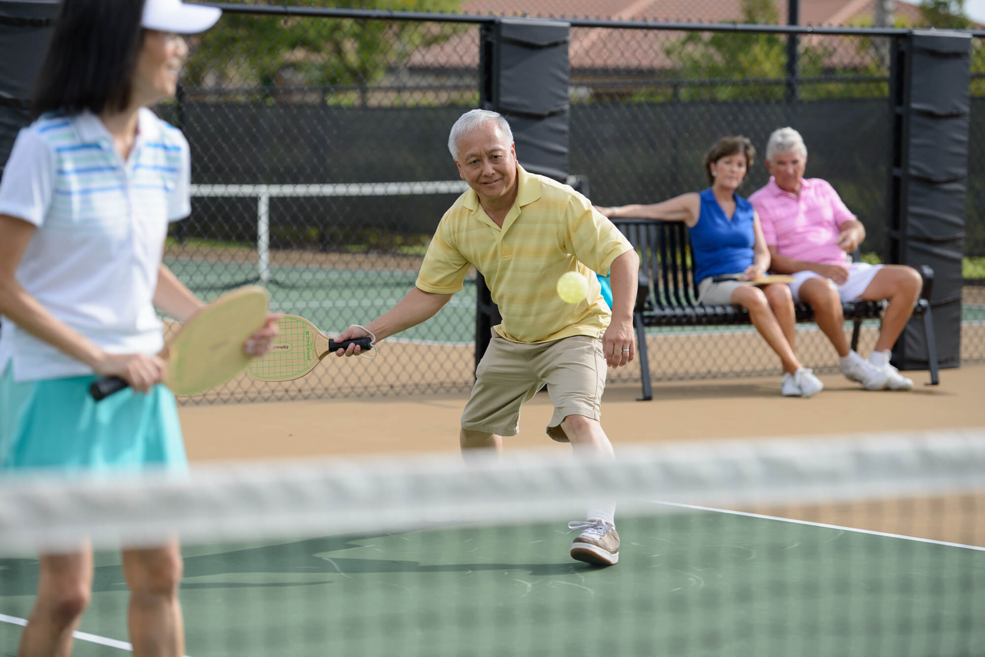 New to pickleball? Don’t worry. We’ll show you the ropes.