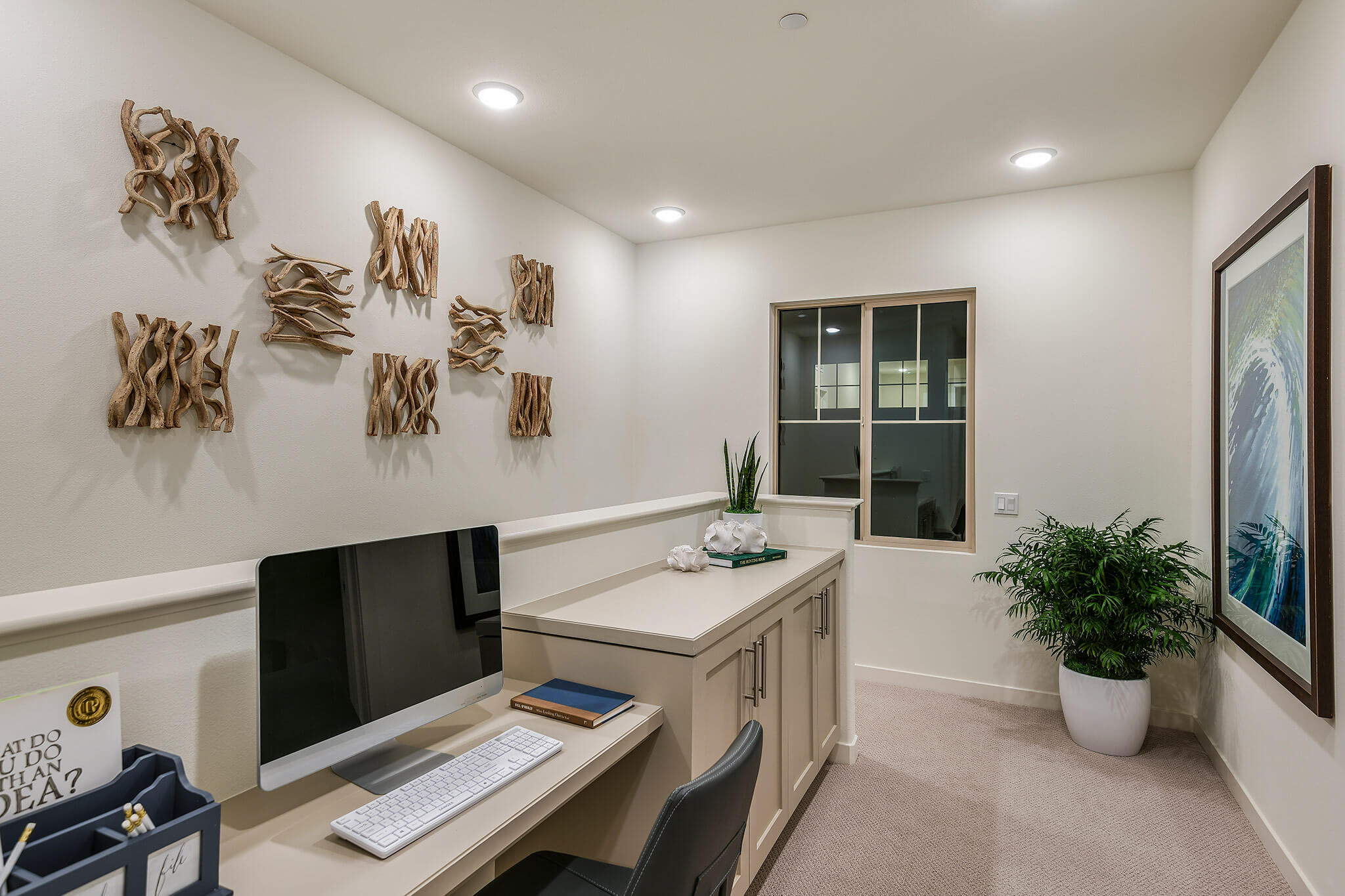 Meadowood Plan 1 | Set up a study station similar to this one at Meadowood at Park Place in Ontario, California