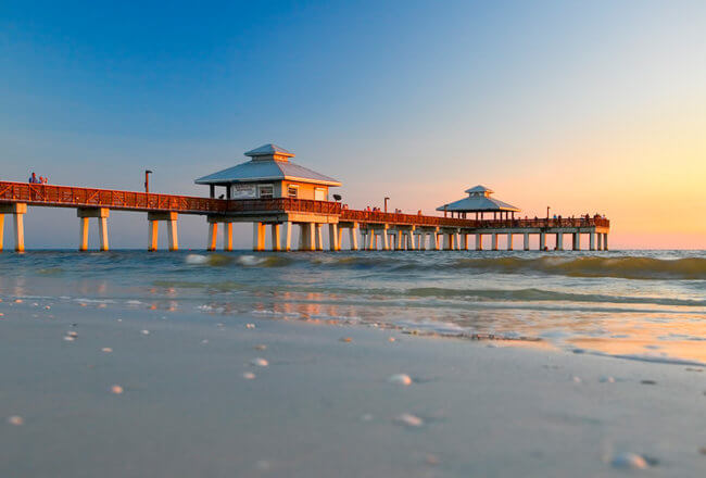 The pier at Fort Myers Beach | Lucaya in Fort Myers