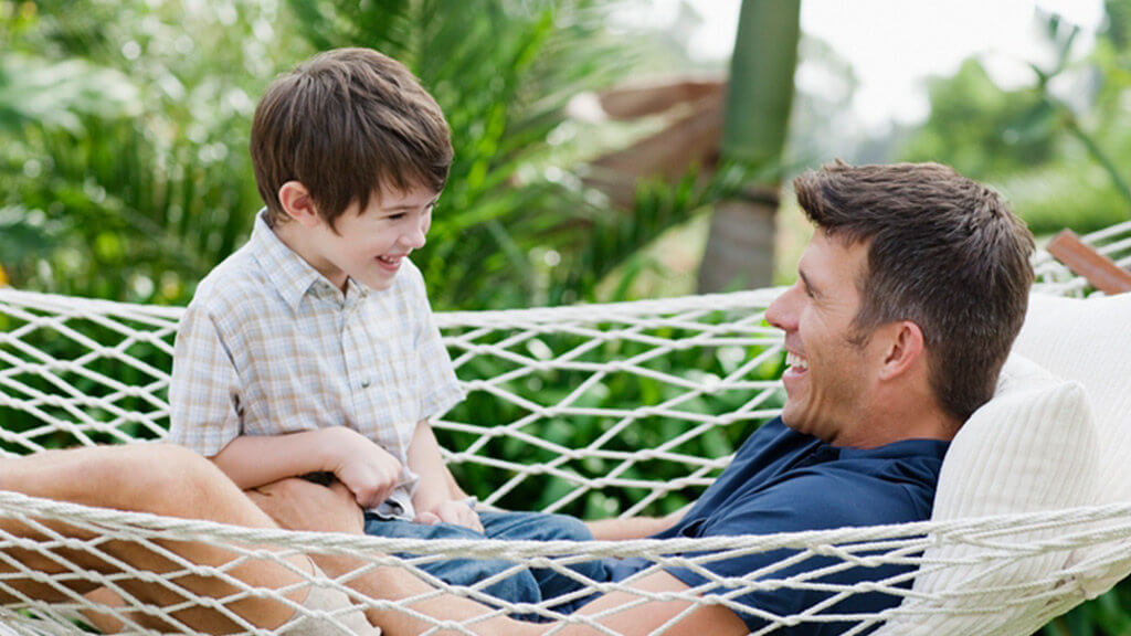 Fathers Day Ideas - Father and Child spending the day together