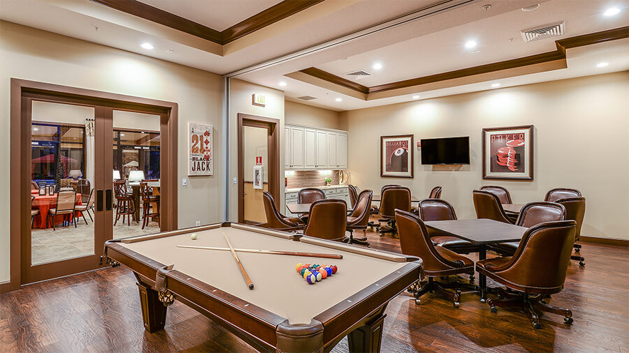 Billiard and Card Room 
