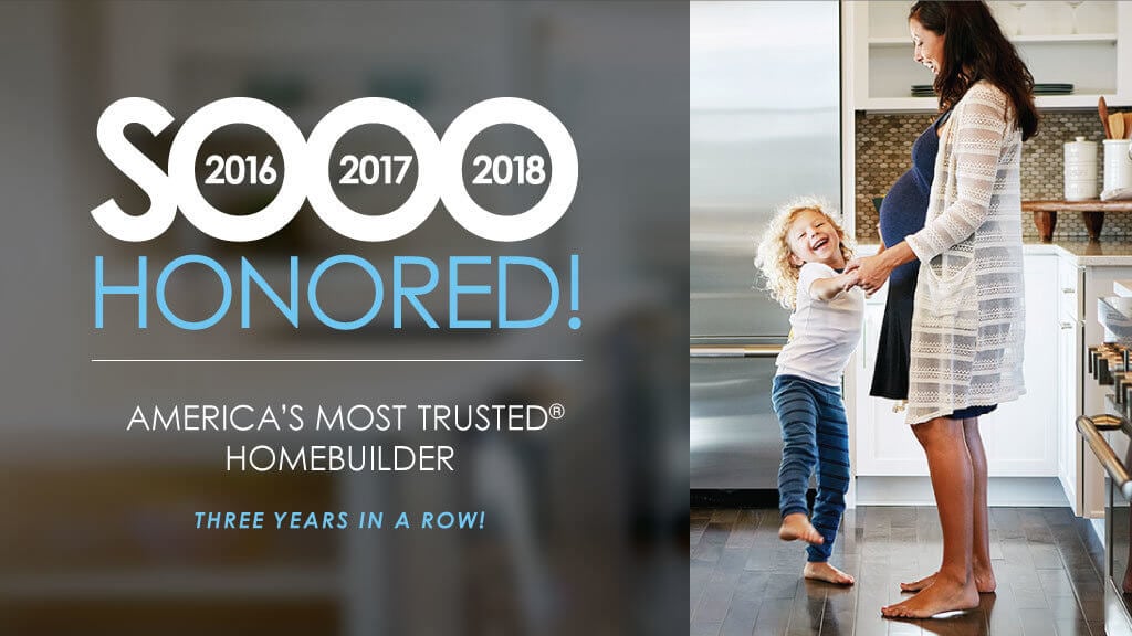 America’s Most Trusted® Home Builder*