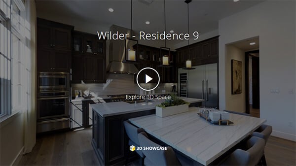 Click on image to view virtual tour of Residence 9 at Wilder Canyon in Orinda, CA