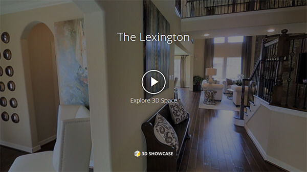 Click on image to view virtual tour of the Lexington Floor Plan available at The Woodlands 65s: Village of Creekside Notchwood in TheWoodlands, TX.