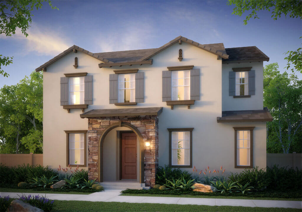 Meadowood at Park Place Home Elevation Rendering