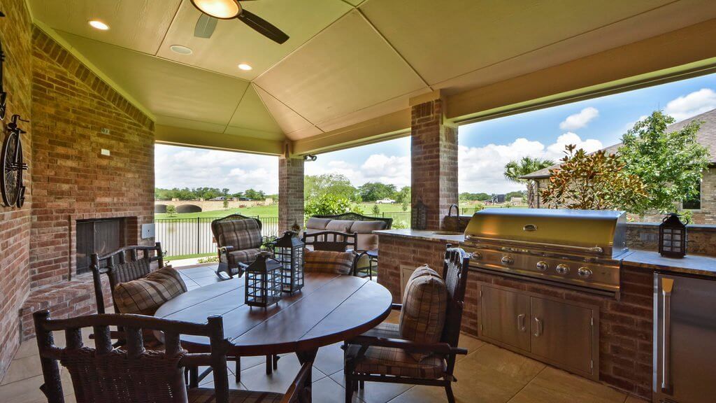 Patio Inspiration | • Coalmont Floor Plan, Heritage at Vizcaya, Round Rock, TX