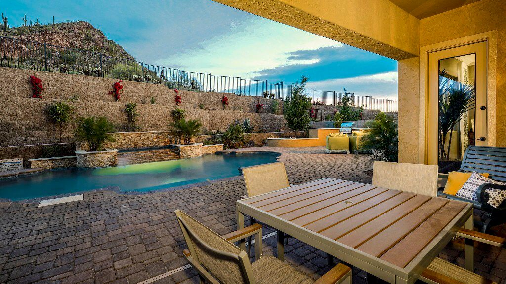 Explore New Phoenix Model Homes Pool Designs.