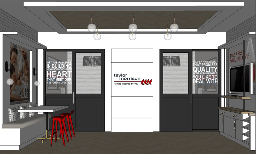 Rendering | Taylor Morrison Sales Office New Look