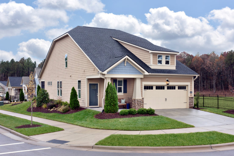 Creekside at Bethpage in Durham, NC Second House on the Right