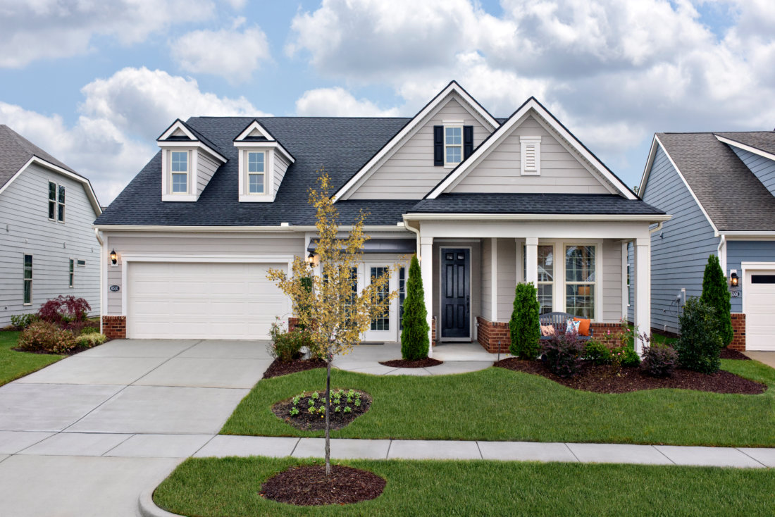 Creekside at Bethpage in Durham, NC Second House on the Right