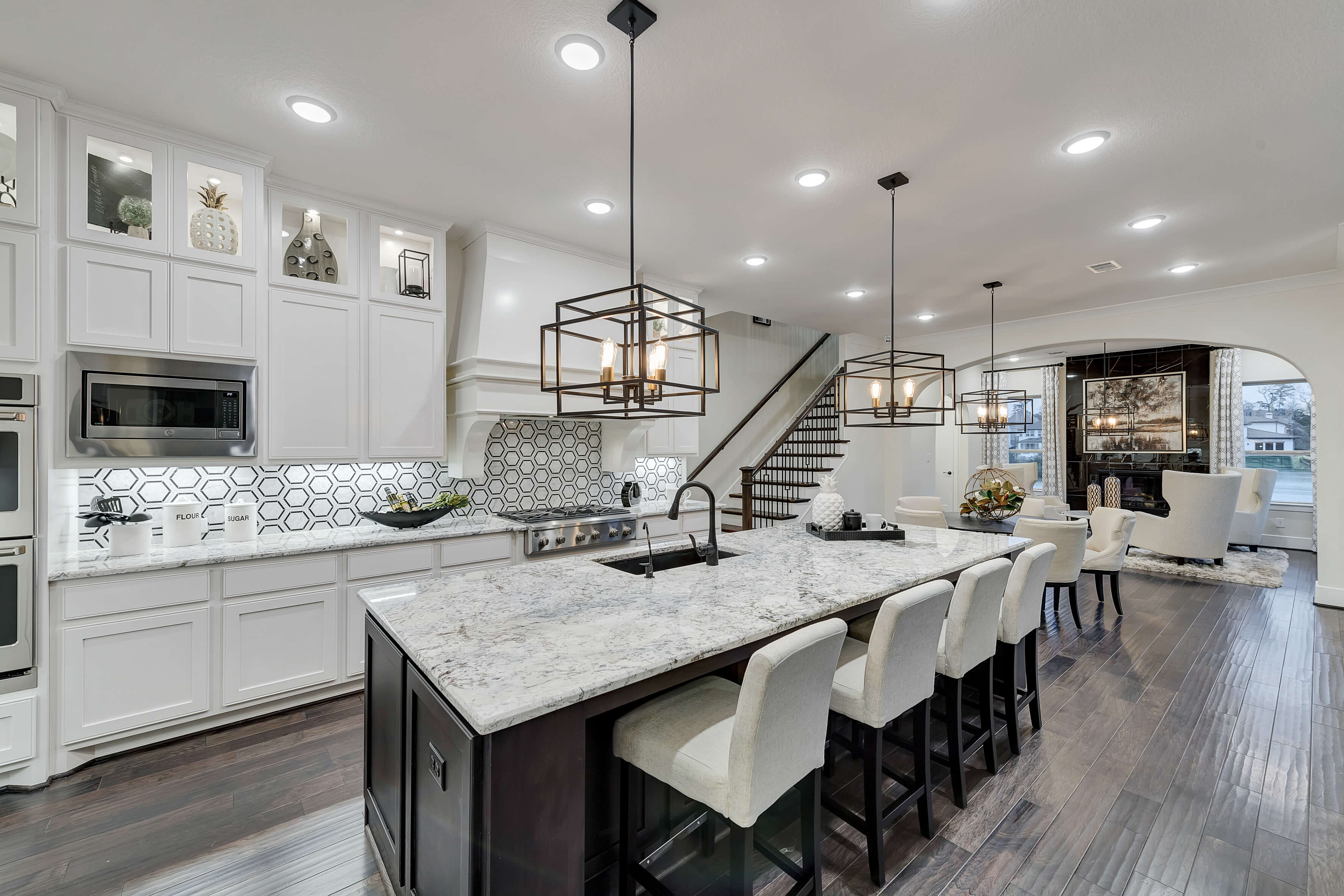 Kitchen Design Idea - Hide Pull Out Trash Bins In Your Cabinetry