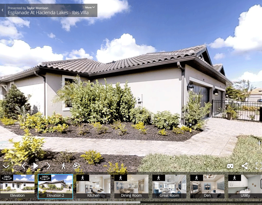 Ibis Twin Villa Model Home | Esplanade at Hacienda Lakes