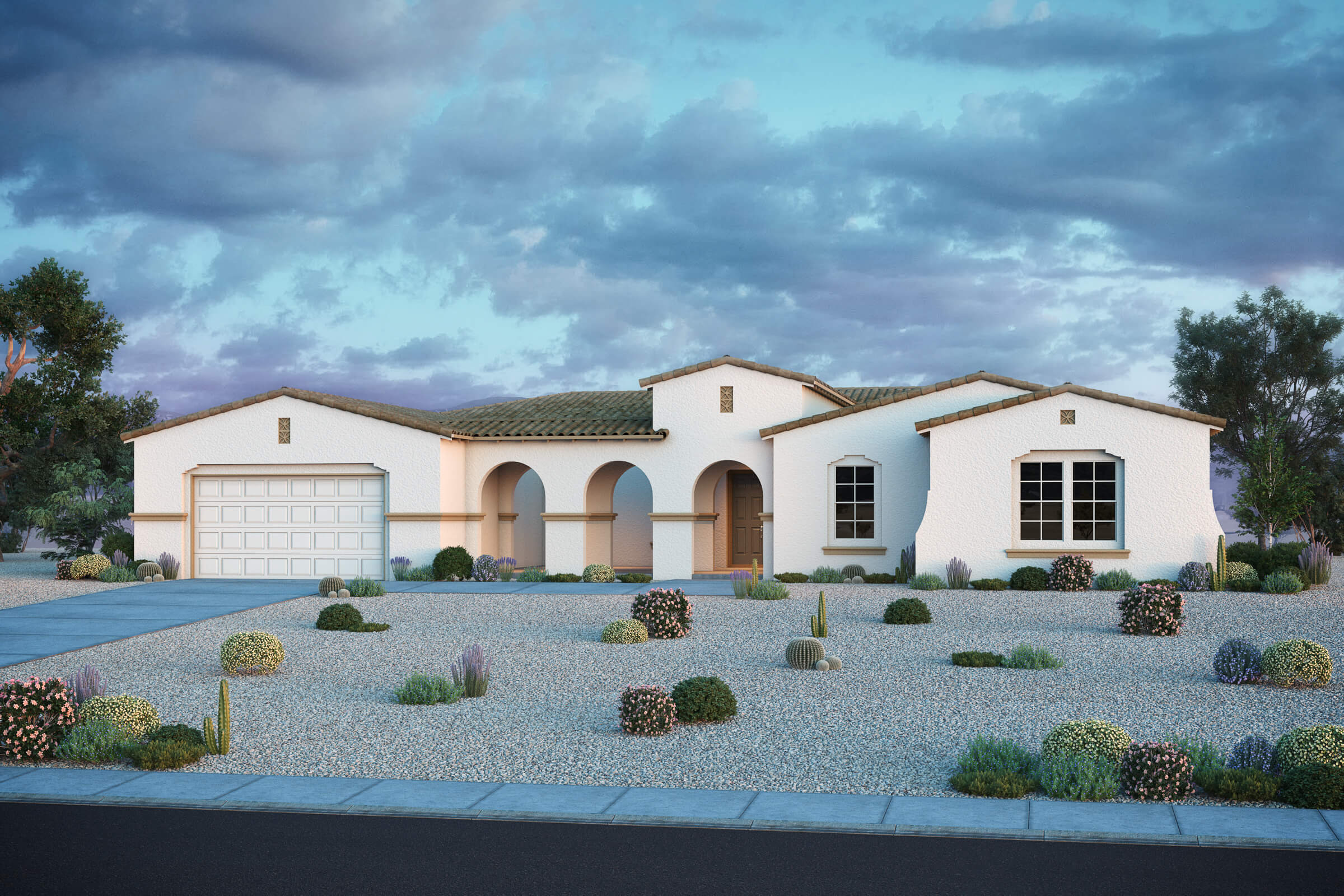 Sierra floor plan elevation A - Greenfield Ranch Now Open: New Homes in Gilbert, AZ