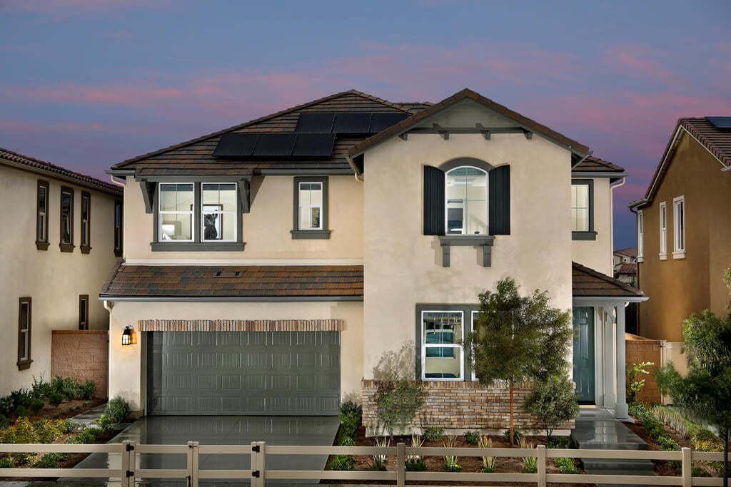 Plan 2 available at Mariposa at Park Place in Ontario, Califorina