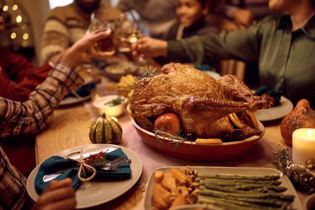 Thanksgiving cooking