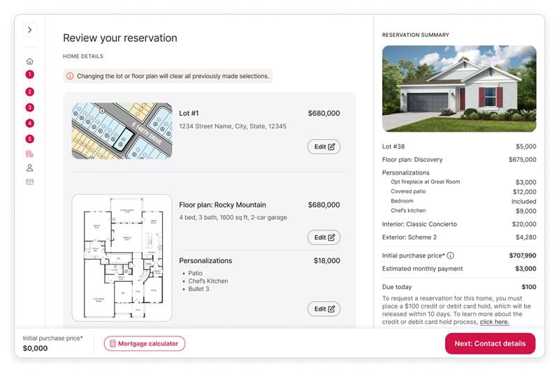 Home Reservation System
